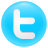 Twitter Round Button Icon